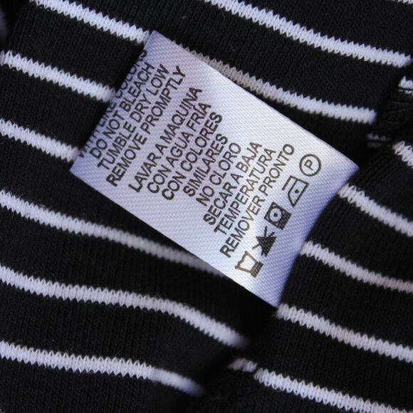 Black & White Exercise Short Stretch Pants by Heart & Hips - Picture 7 of 11